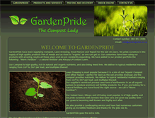 Tablet Screenshot of gardenpride.co.za
